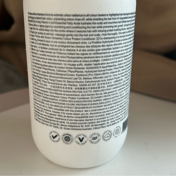 GROWN ALCHEMIST Colour Protect Shampoo Full size 16.90 oz 500ml Pump Top NEW - Picture 5 of 7